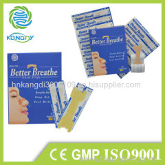 2015 Kangdi OEM direct factory stop snoring better breath nasal strips