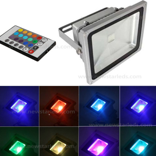 20W RGB LED Flood Lights