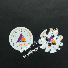 Nice Price Wholesale Small Round Warranty Screw Cover Stickers Producing by Warranty Void Sticker Paper Manufacture