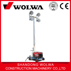 china construction macine 12C mobile light tower