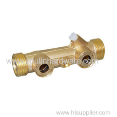 Brass water meter base