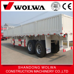 china factory supply drop side semi trailer