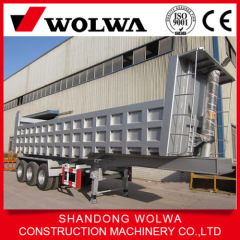 rear dumping semi trailer china manufacturer for sale