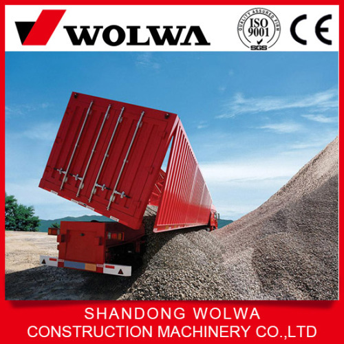 side dump semi trailer with high quality and lower price