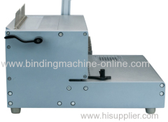 Manual fc size plastic ring binding machine