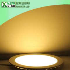 18W Round Ceiling Ultrathin Panel LED Lamp Downlight Light 85-265V