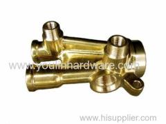 Forged brass welding parts
