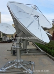 2.4m Linear /circular satcom antenna