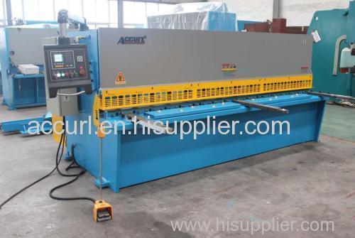 ACCURL Hydraulic guillotine shearing and steel plate