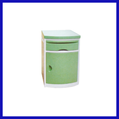 hospital use small bedside table green color