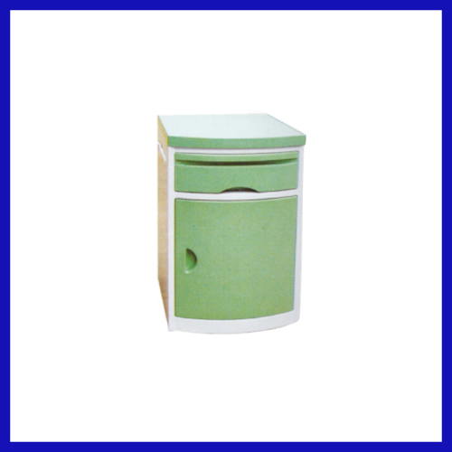 hospital use small bedside table green color