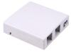 Fiber optic facebox terminal box 2 core