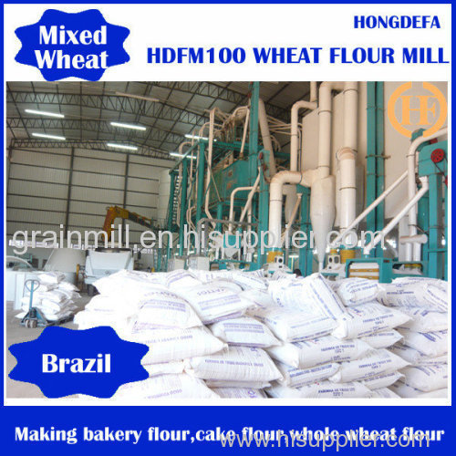 Automatic 60ton/day wheat flour making machine machine to making flour grain mill