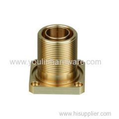 Precision machined brass clamping parts