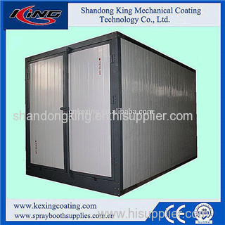 Rock Wool Panel High Performance Electric Chamber for Powder Curing