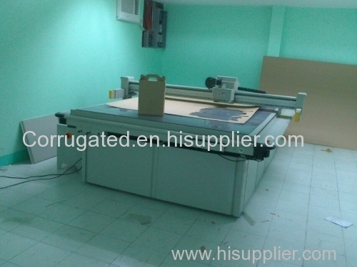 Corrugated Carton Box Sample Maker Cutter Machine