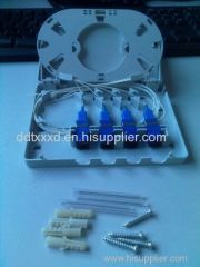 Fiber optic termined box 4port