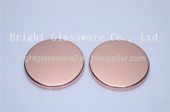 Electroplating Rose Gold Metal Lid for Glass Candle Jars for wholesale