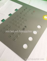 graphic overlay membrane switch