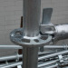 Galvanized Ringlock Scaffolding in Construction building