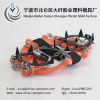 OEM anti-slip silicon and 301 stainless steel outdoor climbing shoe crampons