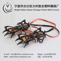 Professional creative design manufacture directly selling anti-slip silicone crampons and cleats