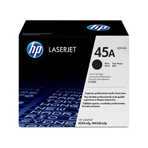 HP Q5945A LASERJET 45A ORIGINAL TONER CARTRIDGE - BLACK