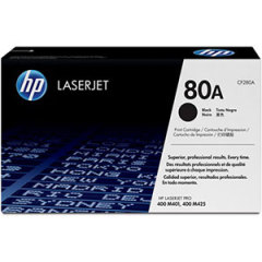 HP CF280A LASERJET 80A TONER CARTRIDGE - BLACK