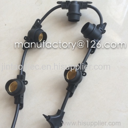 Bullet terminal molding power cable wire harness