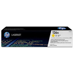 HP CE312A LASERJET 126A TONER CARTRIDGE - YELLOW