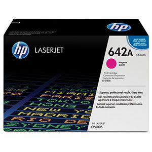 HP CB403A LASERJET 642A TONER CARTRIDGE- MAGENTA