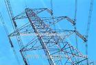 40 M Climbing Electrical Tower Angular Lattice Steel Towers 330V / 500KV / 750KV / 1000KV