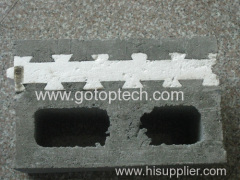 Polystyrene block insert product with EPS shape moulding machine