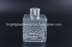 Transparent Cube Bubble Shape Glass Diffuser Bottle