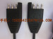 SAEpulg Bullet terminal molding power cable wire harness