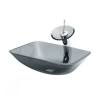 ceramic bathroom glass basin wash basin