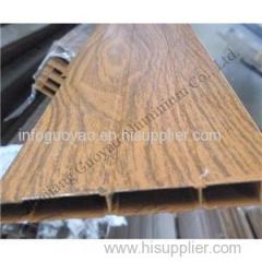 Aluminum Wooden Finish Product Product Product