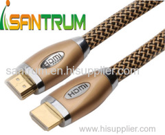 19 pin HDMI Cable 24k Gold-plated