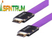 Zinc Alloy Flat HDMI Cable Support 4k*2K 3D Ethernet 1.4V