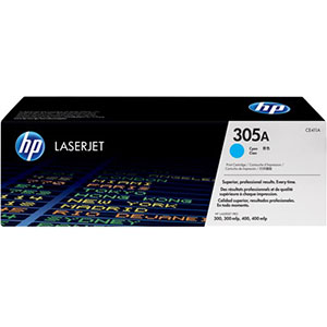 HP CE411A LASERJET 305A TONER CARTRIDGE - CYAN