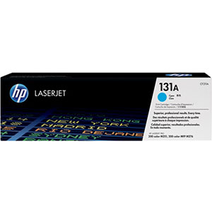 HP CF211A LASERJET TONER 131A TONER CARTRIDGE- CYAN