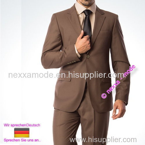 MENS SUIT TWO BUTTON SLIM FIT DRESS SUIT WHOLESALE WEDDING DROPSHIPPING BR