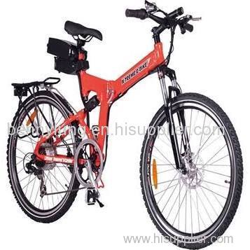 X-Treme 2015 Folding Electric Mountain Bicycle X-Cursion