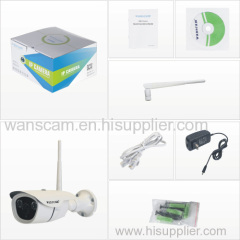 Wanscam New Design Using 28-nanometer technology Hi3518C 960P HD Onvif Bullet Wifi P2P IP Camera With AP And POE Funtion