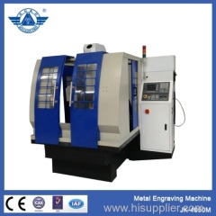 Jinan CNC 4050 table moving 3 axis cnc router for metal engraving