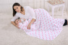 LAT double-layer 100% organic cotton muslin cozy blanket