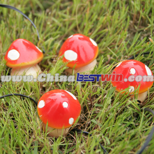 Garden Decor String Solar Powered Light Mushroom