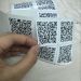 Wholesale Professinoal Anti Theft Destructible QR Code Labels with the qr Code printing from Minrui