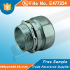 Zinc plated steel rigid compression connector