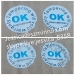 Shenzhen Minrui offer Custom Do Not Remove Round Warranty Void Stickers Breakaway Destructible Labels